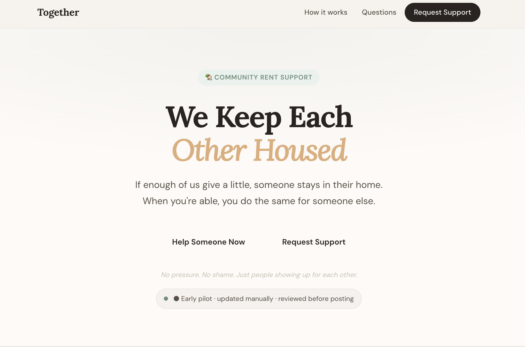 Landing Page Concept